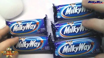 Распаковка и Обзор Еды Шоколадный Батончик "Milky Way" Набор Батончиков "5 Батончиков", 5 x 26 г.