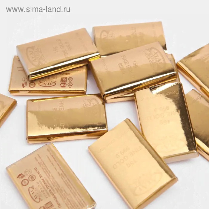 Шоколад 15 грамм золота вес/АтАг кг